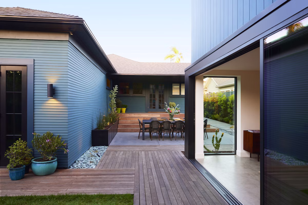 Interior view of a Los Angeles ADU project from Dwell's 16 best roundup