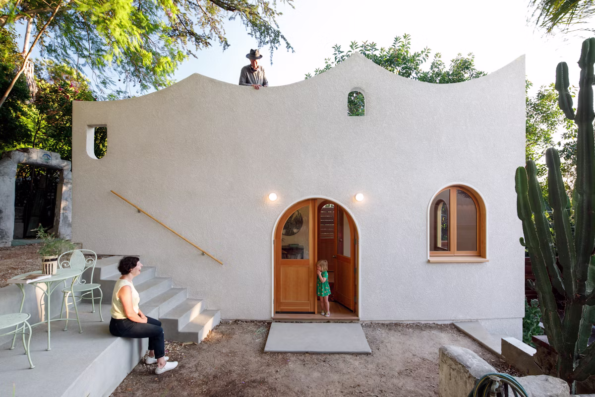 Exterior view of a Los Angeles ADU project from Dwell's 16 best roundup
