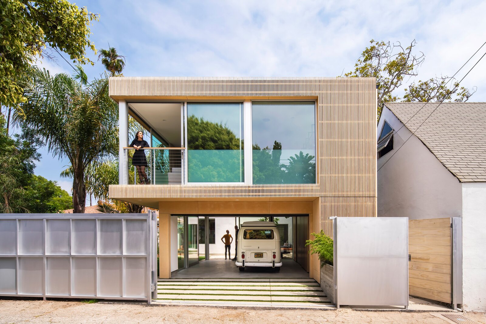 A California backyard accessory dwelling unit with its own entrance